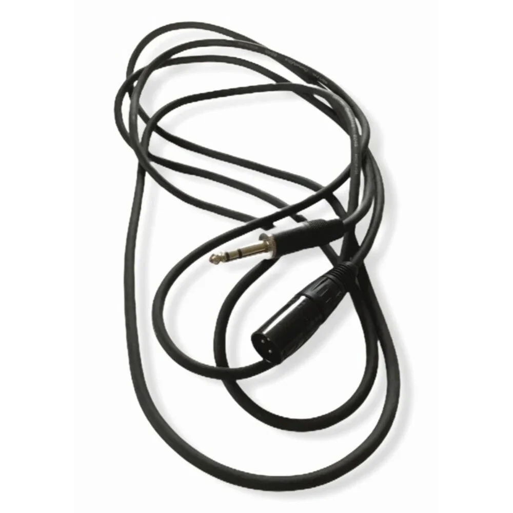 DynaMike Audio Video Microphone Cable Cords XLR Stereo 5 Ft 10 Ft Lot 2 Black